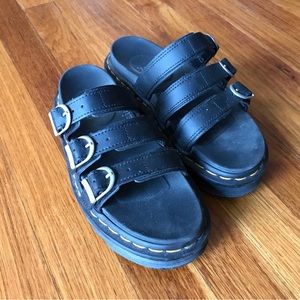 Dr Martens Three strap “Blaire” slides